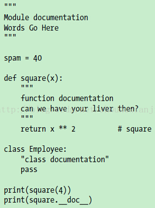 Python2.3-原理之语句和语法