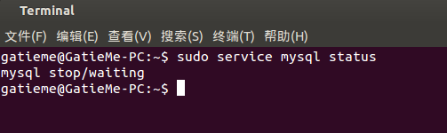 查看mysql服务运行状态