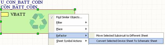 Device Sheet Symbol —> Sheet Symbol