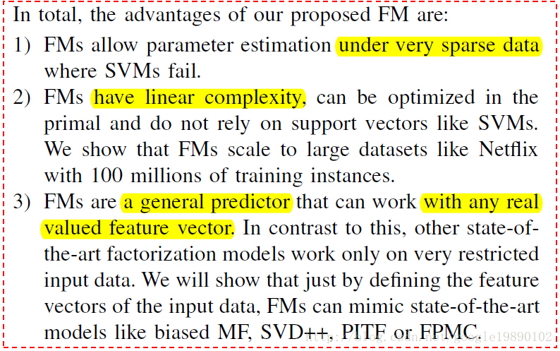 简单易学的机器学习算法 因子分解机 Factorization Machine Null的专栏 Csdn博客 因子分解机