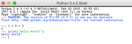 Python Shell