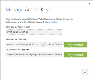 【转】关于Azure存储账户（2）