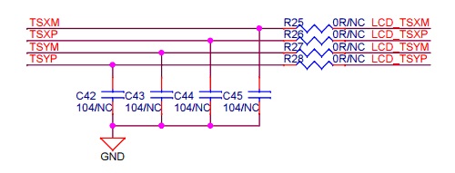 mini2440 P35 : 告别一线触控，还原四线触控