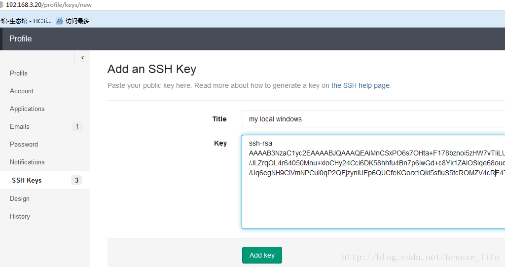 Gitlab Generate Ssh Key Putty