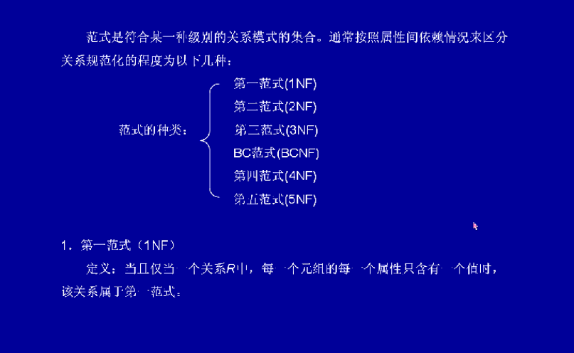 范式定义
