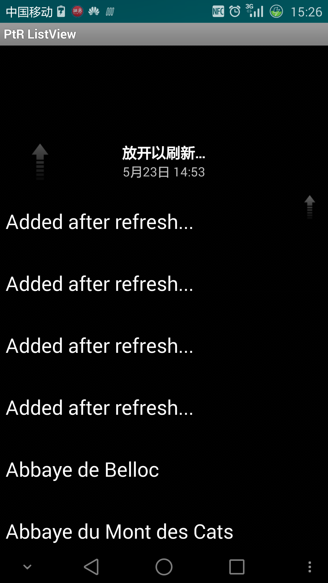 运行截图