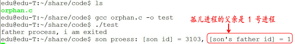 Linux系统编程——特殊进程之孤儿进程