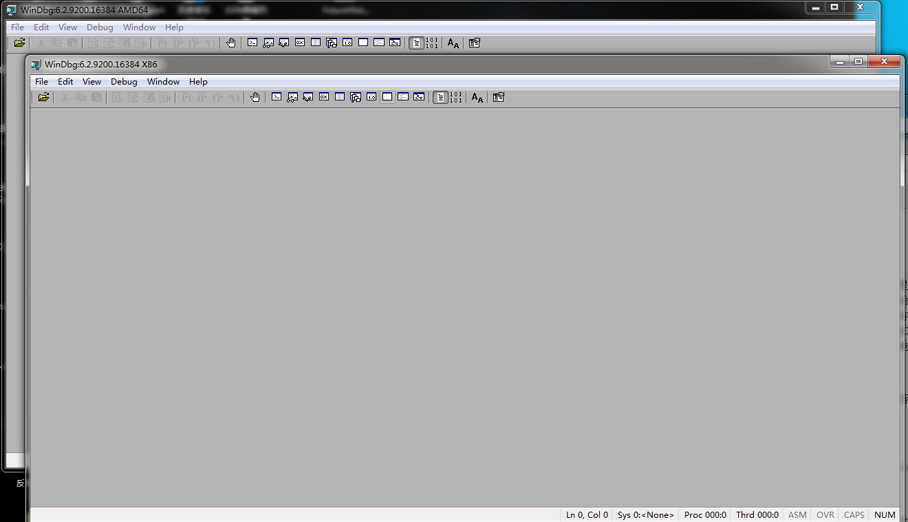 WindDBG两个版本