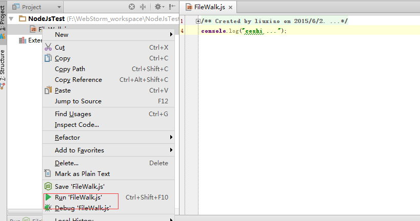 WebStorm+Node.js开发环境的配置_webstorm Config Node.js-CSDN博客