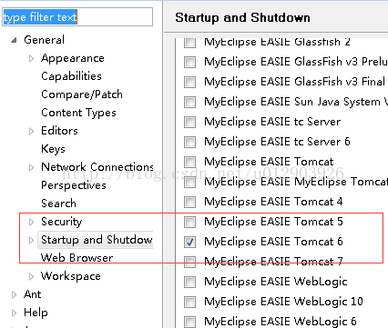 MyEclipse server里面的tomcat 不见了