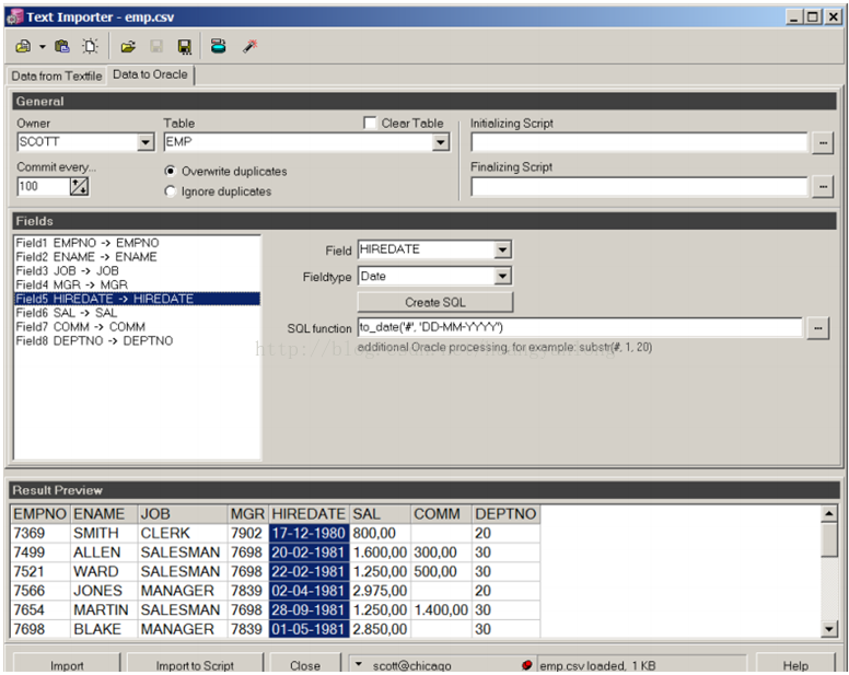 使用pl Sqldeveloper把excel数据导入到数据库 深蓝 黄炎龙 Csdn博客