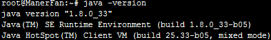 java1.8.0_33-b05