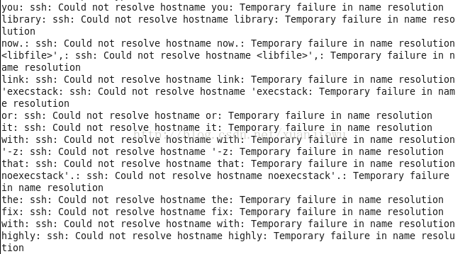 Ошибка temporary failure in name resolution ростелеком