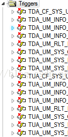 所有触发器均存在问题