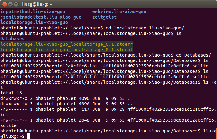 
			
				使用QML LocalStorage来存储我们的数据			