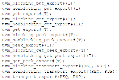 UVM：4.1.3 UVM 中的PORT 与 EXPORT