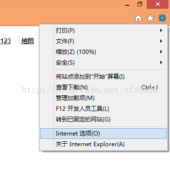 计算机生成了可选文字: 一口口皿月口123垫图打印（p)文件（日缩放阅（100肠〕安全（S)口口睦奋卜卜卜卜将站点添加至少开始r屏幕田查着下载（N)管理幼口载项（M)F12开发人员工具（L)转到已固定的网站（G)Internet选项（0)关于InternetExplorer(A)Ctr{+J口硬二刃口