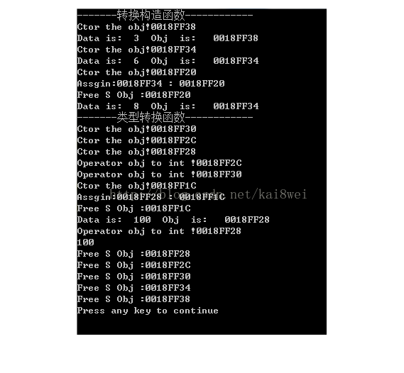 
			
				C++的内置类型和用户自定义类型的互相转换			
