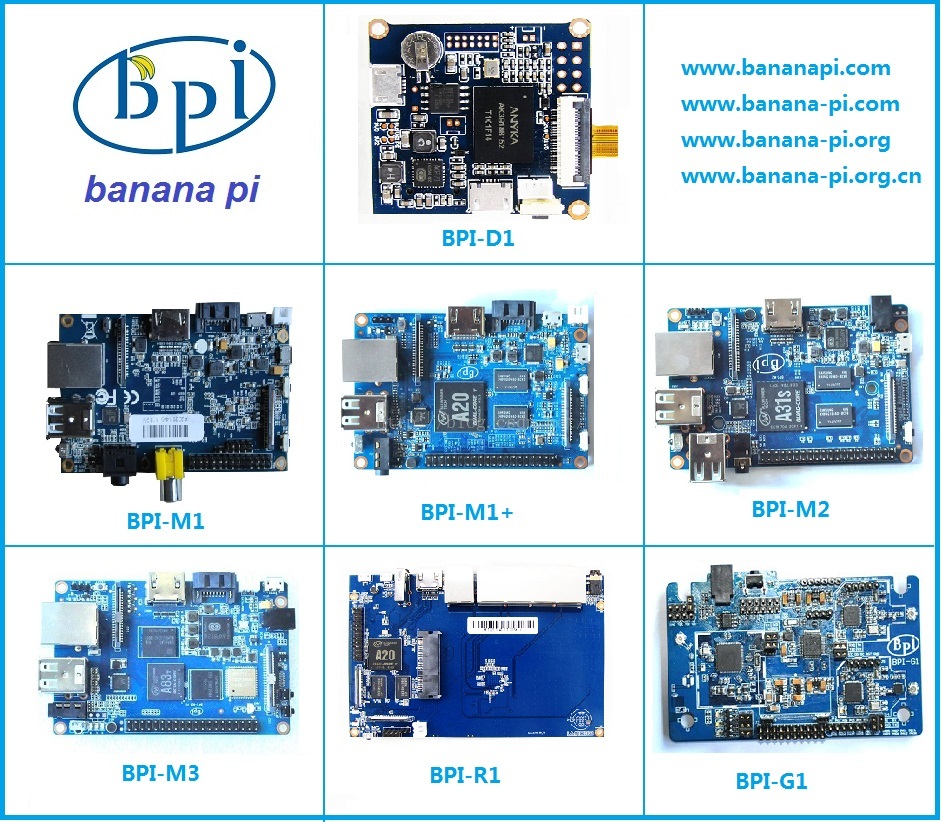 香蕉派 banana pi BPI-M3 八核开源硬件开发板