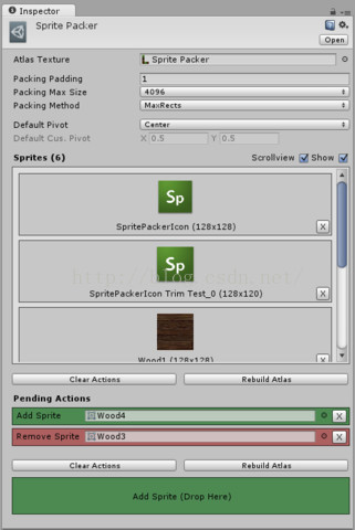 UGUI打包图集工具插件Simple Sprite Packer
