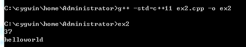 
			
				运行C++11代码			