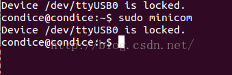 tiny6410与ubuntu14.04串口的设置