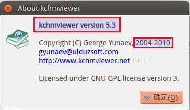 在Ubuntu 14.04 64bit上安装CHM阅读器KchmViewer 5.3