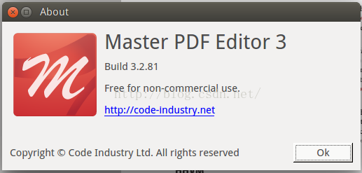 在Ubuntu 14.04 64bit上安装Master PDF Editor 3.2.81