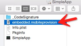 embedded.mobileprovision檔案