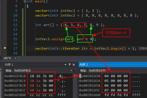 vector assign vs copy