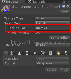 Unity3d的Sprite Packer用法介绍 - 阿赵 - 有爪的小羔羊阿赵