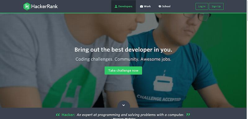 Programming problems and Competitions    HackerRank