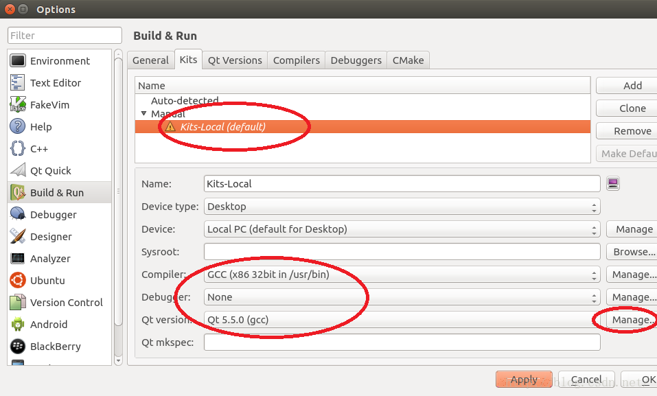 Qt新建项目No valid kits found配置qmake与Qt versions_please add a kit in the 