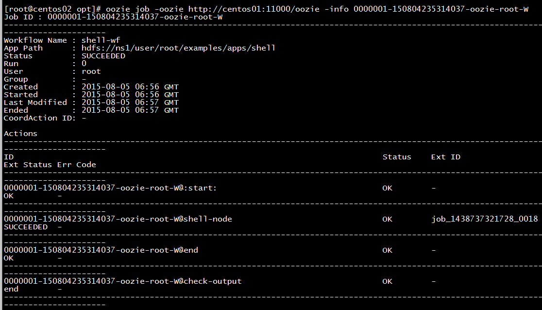 Oozie4.2 安装部署、以及example测试 ilinux_one 博客园