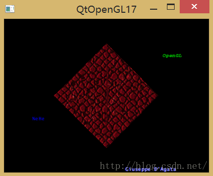Qt OpenGL 2D图像文字第1张