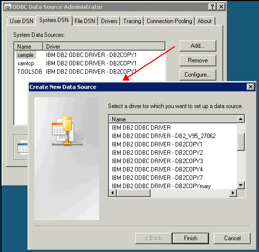 How To Point To 32 Bit IBM DB2 ODBC Driver On 64-bit Microsoft System ...