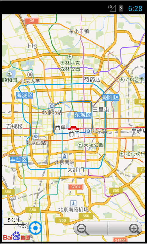 百度地图apiandroid开发之地图定位