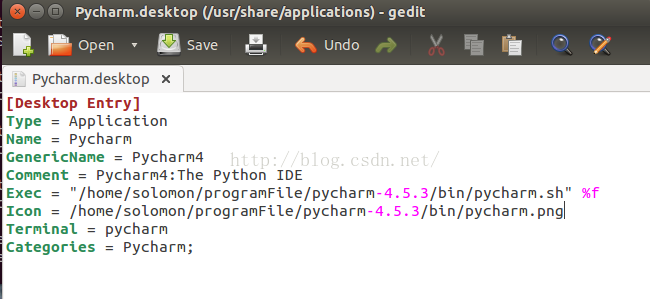 Ubuntu14.04安装PyCharm