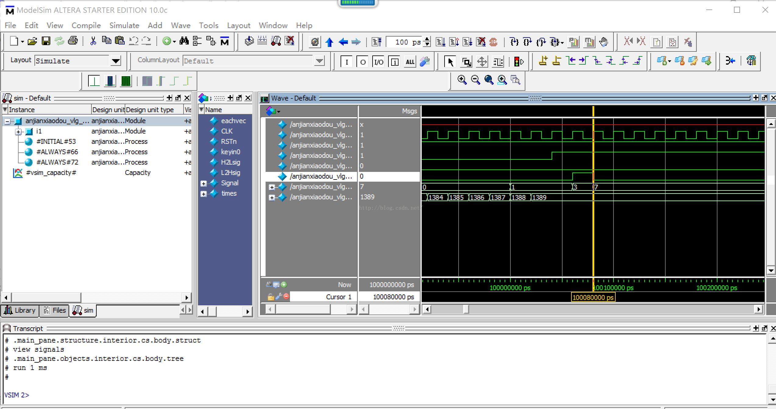 Modelsim Altera