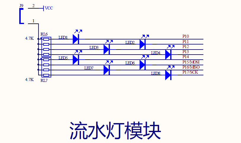 51单片机流水灯的三种实现方法「建议收藏」