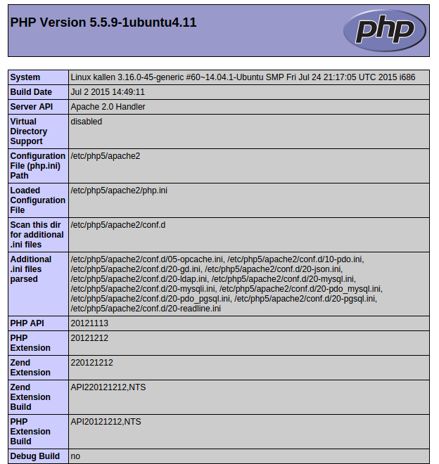 PHP Info