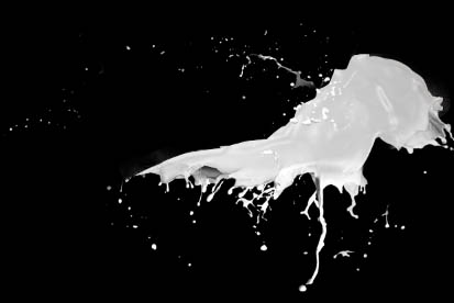 液体效果制作喷溅的液态裙子教程