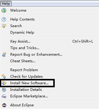 Eclipse安装新软件