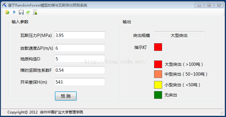基于随机森林的煤与瓦斯突出预测方法研究