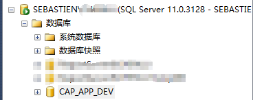 在SQL Server Management Studio中打开BAK文件恢复数据库