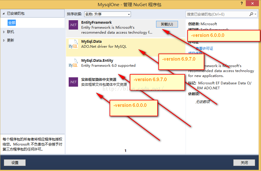 CodeFirst for MySql