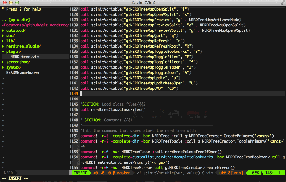 nerdtree-git-plugin插件