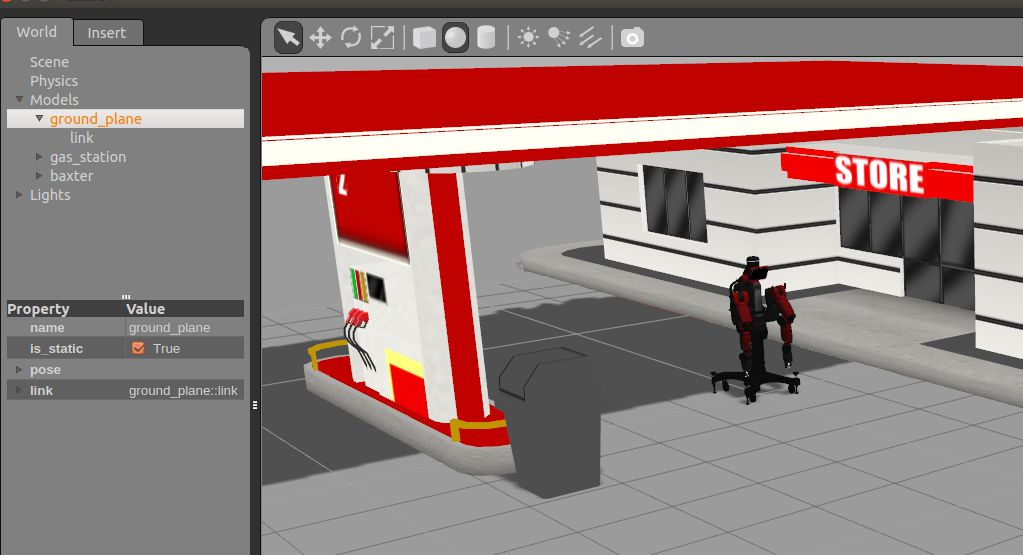 Tutorial Using roslaunch to start Gazebo, world files and URDF models