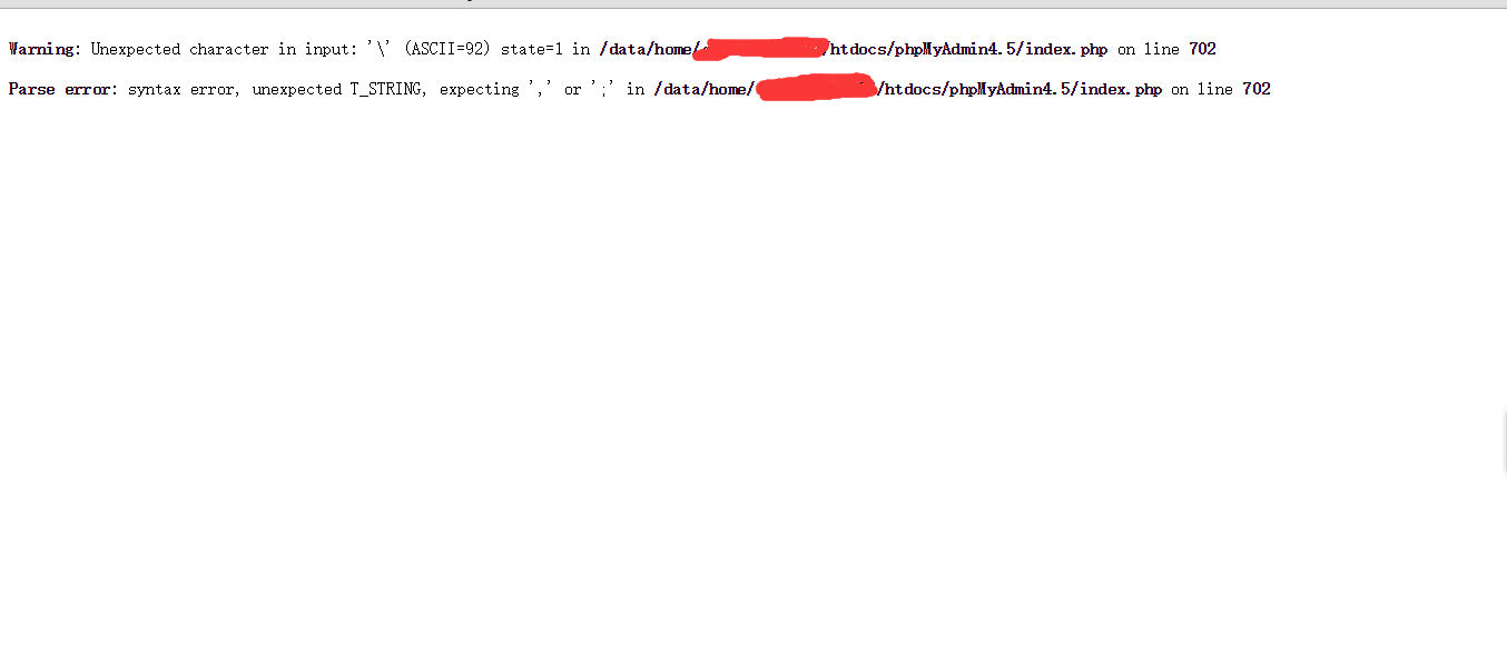 error