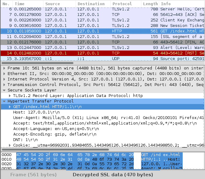 Network - Wireshark decrypts SSL Traffic